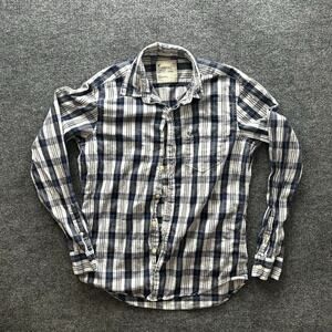 American Eagle Men's Long Sleeve Button Up Striped Shirts Size Small
